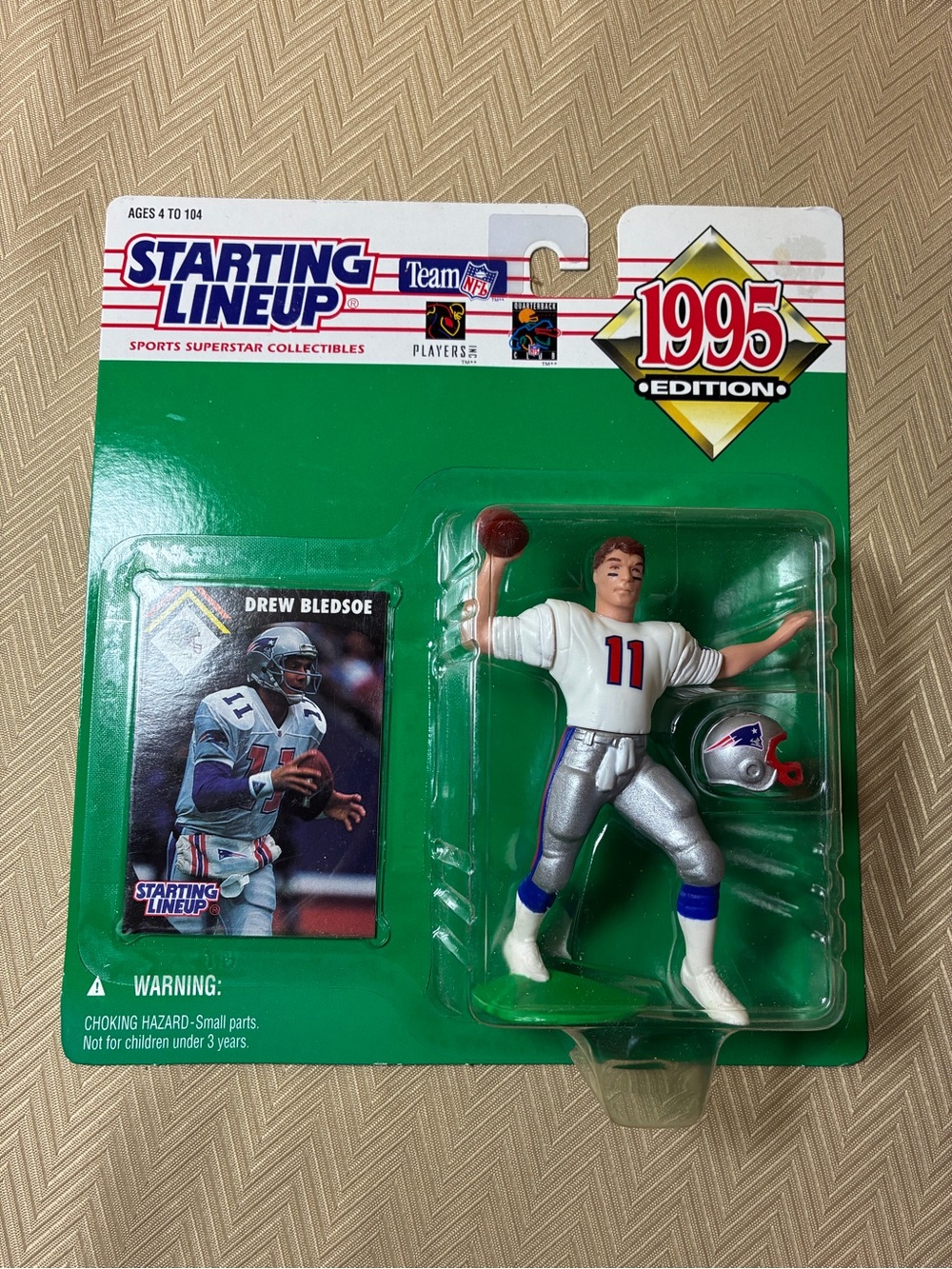 Starting Lineup 1995 Edition Drew Bledsoe Figure -